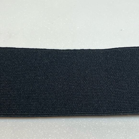 Kenneth Cole Reaction Gold Faux Leather Belt Stretch Cinch Size Medium Large - Picture 5 of 11